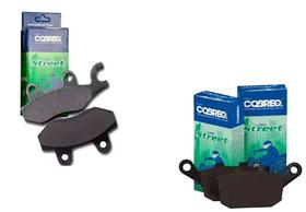 Kit Pastilhas Freio Cobreq Falcon Ate 2008 Xre 300 Sem Abs