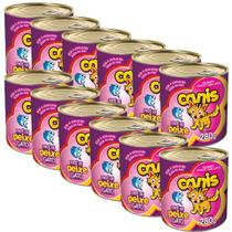 Kit Patê Para Gato Canis Adulto Sabor Peixe 280gr 12un Kit Patê Para Gato Canis Adulto Sabor Peixe 280gr 12un