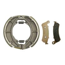 Kit Patim Lona Freio + Pastilha De Freio Dk150 CBS E Sem CBS