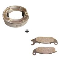 Kit Patim + Par de Pastilha Titan 150 / 2009 a 2014 Modelo 949 (*)