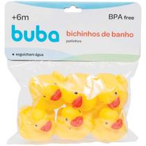 Kit Patinho Para Banho Amarelo 09684 - Buba - buba