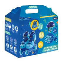 Kit Patins Tri Line Ajustável 30 a 33 Zippy Toys