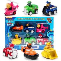 Kit Patrulha Canina 6 Carrinhos 6 Cachorros De Brinquedo Kit Patrulha Canina 6 Carrinhos 6 Cachorros De Brinquedo