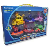 Kit Patrulha Canina Com Veículos E Bonecos