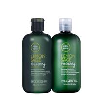 Kit Paul Mitchell Tea Tree Lemon Sage Sh. 300ml e Cond.300ml Oleosos