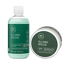 Kit Paul Mitchell Tea Tree Shampoo Pq+ Pomada Shaping 85g