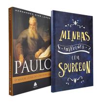Kit Paulo o Maior Líder do Cristianismo + Caderno Minhas Reflexões com Charles Spurgeon