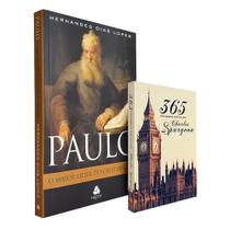 Kit Paulo o Maior Líder do Cristianismo + Devocional 365 Mensagens Diárias Charles Spurgeon Clássica