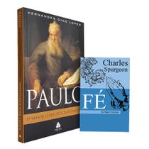 Kit Paulo o Maior Líder do Cristianismo + Fé Charles Spurgeon - Editora Hagnos