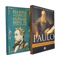 Kit Paulo o Maior Líder do Cristianismo + Sermões Sobre Fé Charles Spurgeon