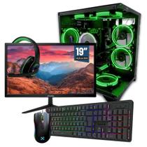 Kit PC Gamer i5 8GB SSD240 GTX750 4GB + Monitor 19 Polegadas