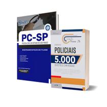 KIT PC SP Apostila Investigador de Polícia de 3ª Classe + 5000 Questões Comentadas Ed. Solução e Alf