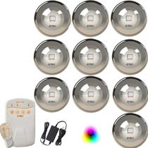 KIT PDX1410n 10 LED PREMIUM INOX 316 10W RGB Piscina Tholz