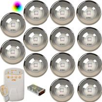 KIT PDX1410n 13 LED PREMIUM INOX 316 10W RGB Piscina Tholz