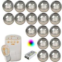 KIT PDX1410n 17 LED PREMIUM INOX 316 10W RGB Piscina Tholz