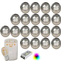 KIT PDX1410n 19 LED PREMIUM INOX 316 10W RGB Piscina Tholz