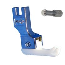 Kit Pé Calcador de Teflon Pesponto Compensado Lado Direito 2mm TCR-1/16N com Engate Rápido