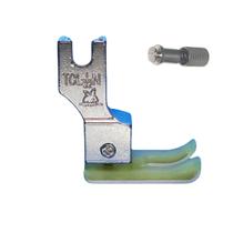 Kit Pé Calcador de Teflon Pesponto Compensado Lado Esquerdo 1mm TCL-1/32N com Engate Rápido Kit Pé Calcador de Teflon Pesponto Compensado Lado Esquerdo 1mm TCL-1/32N com Engate Rápido