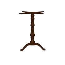 Kit Pé de Mesa Base Trava Veroninha Alumínio Fundido Marrom - Shopmaster