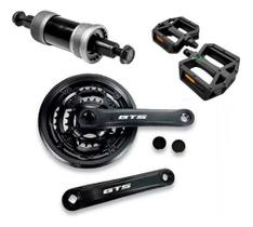 Kit Pe De Vela Bicicleta 42d Gta+ Movimento Central E Pedal