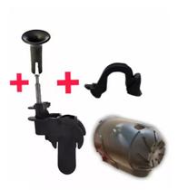 Kit Peças 1 Pescoço + 1 Capu + 1 Botao Ejetor + 1 Pino 40cm