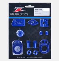 Kit Peças Anodizadas Billet Kit Zeta Yz125X/250X 09/23-Azul