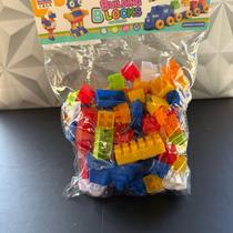 Kit peças de montar de plástico de brinquedo com 100 com adesivo colorido de encaixe criança encaixar montar Kit peças de montar de plástico de brinquedo com 100 com adesivo colorido de encaixe criança encaixar montar