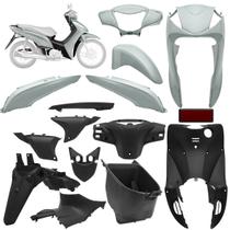 Kit Peças Plásticas Biz 125 2011 À 2013 - Pro Tork