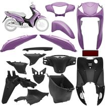 Kit Peças Plásticas Biz 125 2011 À 2013 - Pro Tork