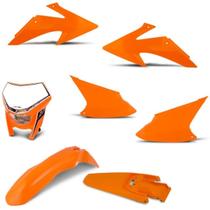 Kit peças plástico crf 230 2008/14 + farol