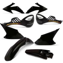 Kit Peças Plástico Crf 230 2008/14 + Protetor De Mão 788