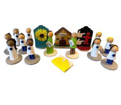 Kit Pedagógico - 15 Bonecos - Bonecos para Constelação Familiar na água Kit Pedagógico - 15 Bonecos - Bonecos para Constelação Familiar na água