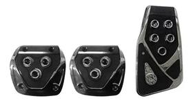 Kit Pedaleira Automotiva Esportiva Universal Preta