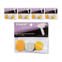 Kit pedicure com 5 pct - refil de lixa taiff para pedicuro c 10 lixas