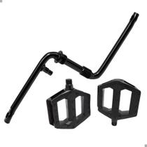 Kit Pedivela Pé De Vela Pedivela Monobloco 24 26 + Pedal Plataforma