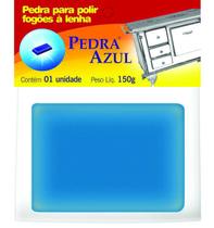 Kit Pedra Para Polir Fogões A Lenha 150 Gr Pedra Azul 12 Und