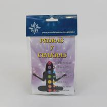 Kit Pedras dos 7 Chakras fortalecimento e purificação Kit Pedras dos 7 Chakras fortalecimento e purificação