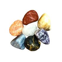Kit Pedras Grandes Frias / Quentes Roladas Para Massagem