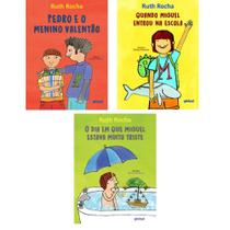 Kit: Pedro E O Menino Valentão + Quando Miguel Entrou Na Escola + O Dia Que Miguel Estava Muito Triste