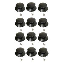 Kit Pegador Puxador para Panela POMEL12UND Plástico Polipropileno com Parafuso para Cozinha Preto Kit Pegador Puxador para Panela POMEL12UND Plástico Polipropileno com Parafuso para Cozinha Preto