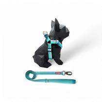 Kit Peitoral Americano para cachorros com Guia Maldivas