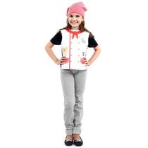 Kit Peitoral Chef de Cozinha Infantil - Profissões