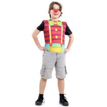 Kit Peitoral Infantil de Palhaço - Fantasia para Carnaval e Festas