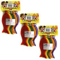 Kit Peixinhos de plástico para areia Festa Junina e Gincana 3 pacotes - Total 30 unidades Kit Peixinhos de plástico para areia Festa Junina e Gincana 3 pacotes - Total 30 unidades