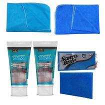 Kit - Pek Box 300g Removedor Manchas Dágua Em Vidros Box