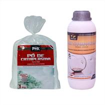 Kit Pek Tira Mancha + Pó De Cataplasma Removedores de Manchas PisoClean