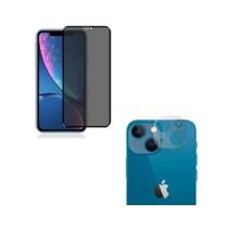 Kit Pel. 3D Anti Curioso + Pel. Lente CÃmera P/ Iphone 13