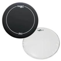 Kit Pele 12" Para Caixa Bateria Porosa Preta + Extra Light Kit Pele 12" Para Caixa Bateria Porosa Preta + Extra Light