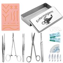 Kit Pele Artificial Tesoura Mayo Pinça