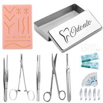 Kit Pele Artificial Tesoura Mayo Pinça